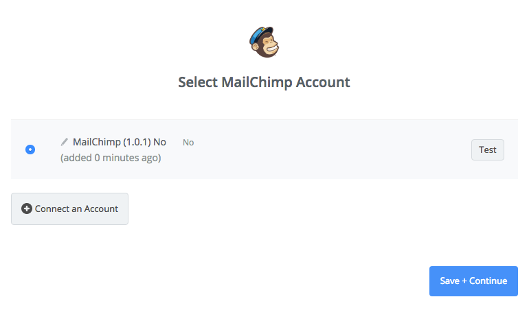 MailChimp-Account